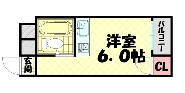 【間取り】 | ジョイフル西船場