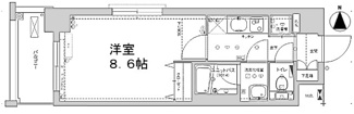 【間取り】 | べラジオ五条堀川Ⅱ