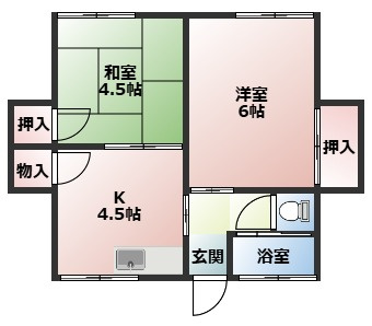 【間取り】 | すみれハイツ