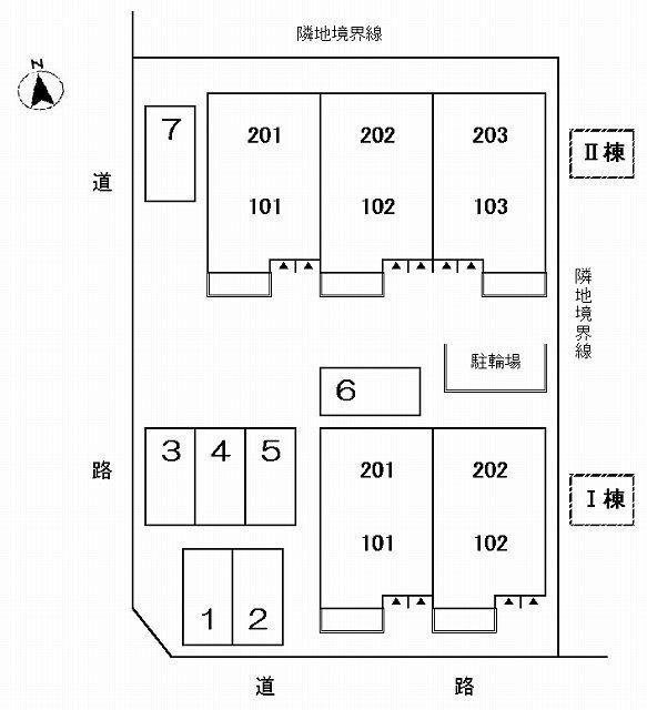 ファンタジア　Ｂの区画図