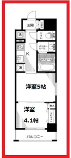 【間取り】 | 日神デュオステージ本所吾妻橋