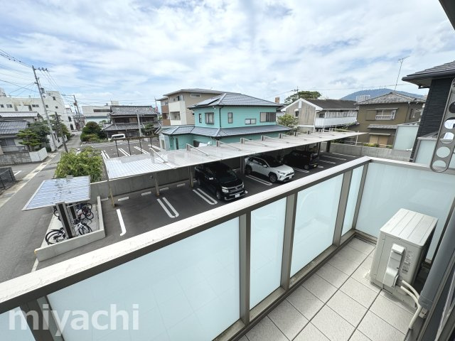 シャーメゾン グローカルのバルコニー