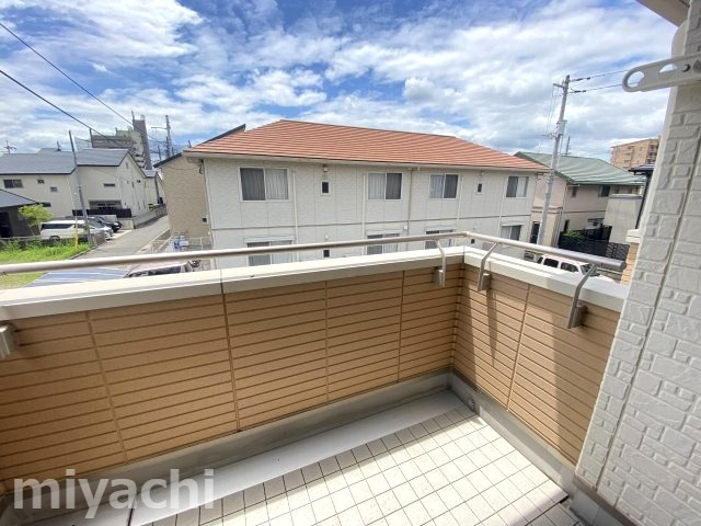 クラヴィエ北田宮のバルコニー