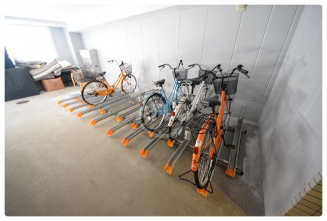 プリモパッソ谷町九丁目のその他共用部分|プリモパッソ谷町九丁目　駐輪場