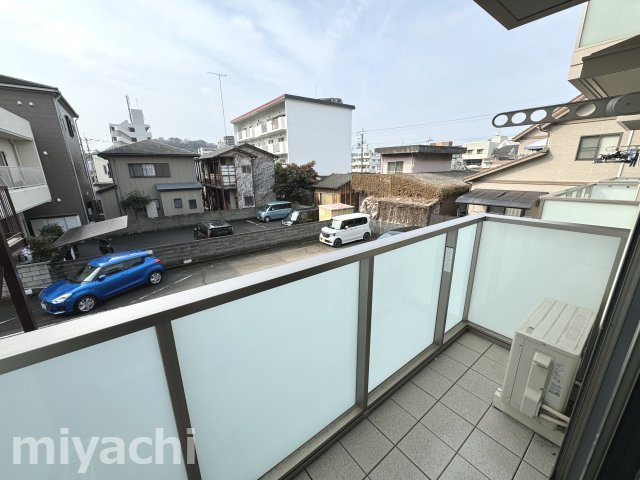 ベレオ助任橋のバルコニー