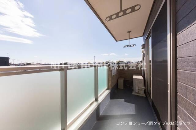ポルトキアーロのバルコニー|【イメージ写真】広々としたバルコニーです★