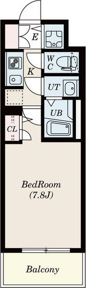 S-RESIDENCE葵の間取り