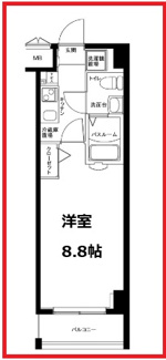 【間取り】 | グランフォース北綾瀬