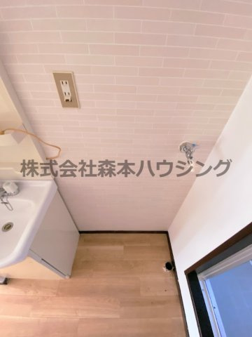 【設備】 | 　ハイツ千鶴1 | 室内洗濯機置き場です