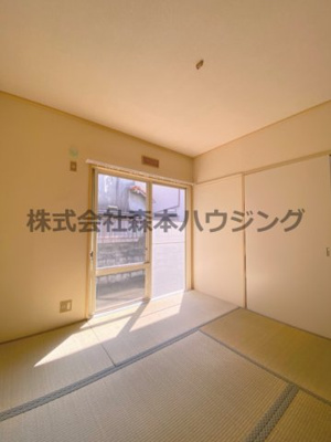 【和室】 | 　ハイツ千鶴1 | 落ち着いた雰囲気の和室付きです