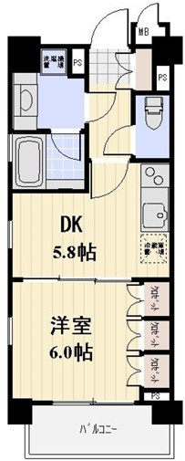 【間取り】 | プロスペクト大森海岸