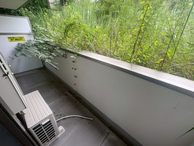 吹田市垂水町１丁目の賃貸マンションのバルコニー