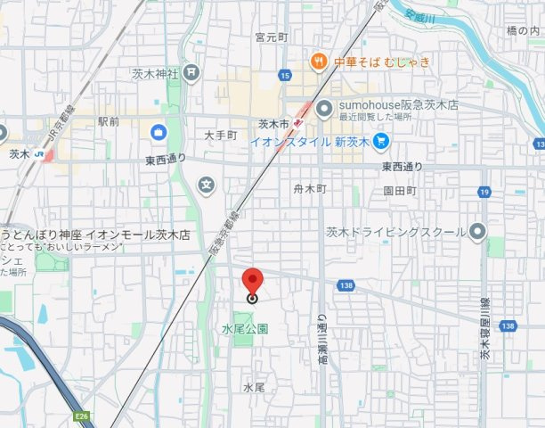 CASACALMAの地図