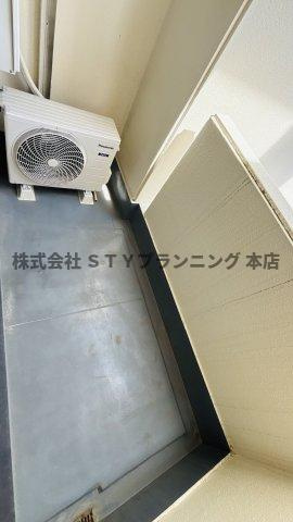仲介手数料0円！ハイツ白山のバルコニー