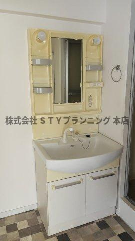 仲介手数料0円！ハイツ白山の独立洗面台