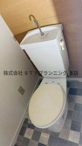 仲介手数料0円！ハイツ白山のトイレ