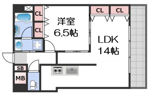 【間取り】 | CITY　SPIRE幸町