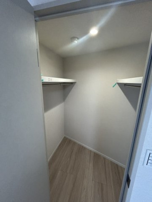【収納】 | 牛田コーポラスC棟 | ウォークインクローゼット