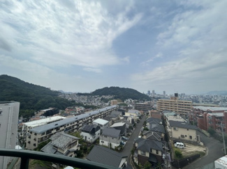 【展望】 | 牛田コーポラスC棟 | 最上階南西向きにつき、日当たり・眺望良好（令和8年7月現在）