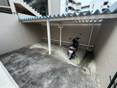 【駐輪場】 | 牛田コーポラスC棟
