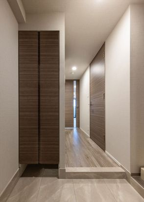 DIPS東十条駅前RESIDENCEの玄関