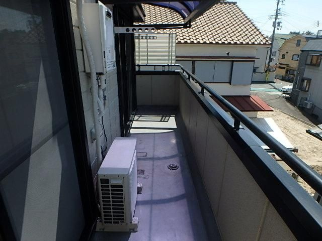 甲子園マンション２のバルコニー