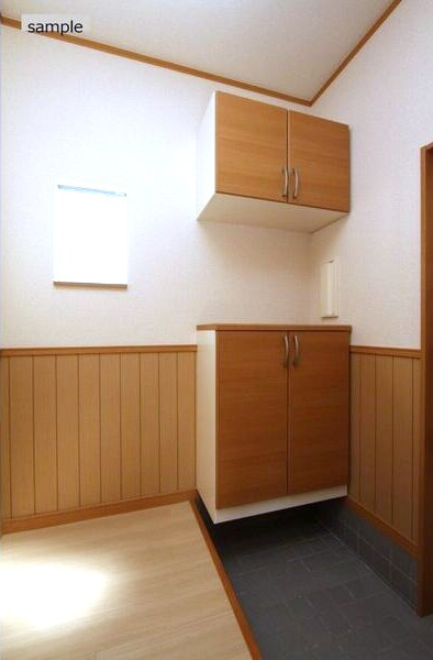 渡邉様戸建賃貸住宅の玄関|豊田市小坂町１５丁目7-1