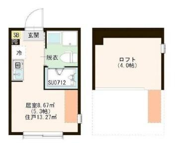 【間取り】 | ハーモニーテラス関町北Ⅲ
