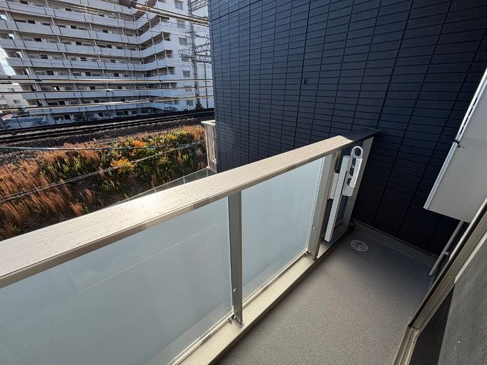 Maison de 青木のバルコニー