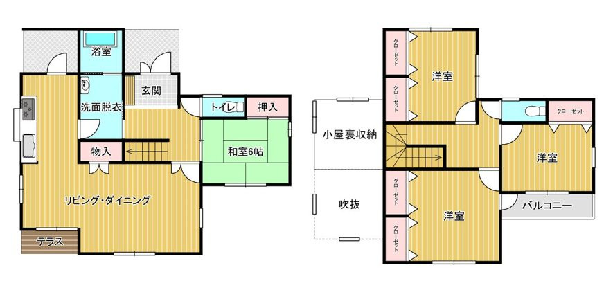 仙台市青葉区みやぎ台5丁目の間取り