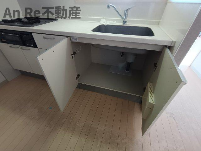 川口市東川口４丁目の賃貸マンションのキッチン