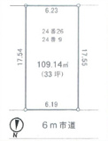 前川3丁目売地の画像