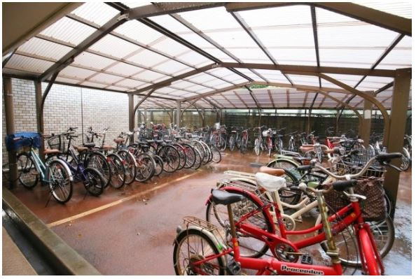 日神パレス永福町のその他共用部分|自転車置場です