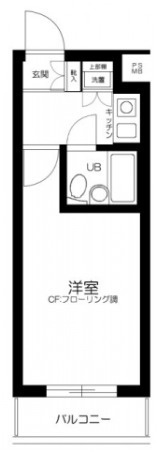 日神パレス永福町の間取り|間取りです