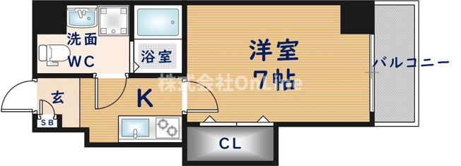 【間取り】 | S-FORT大今里西