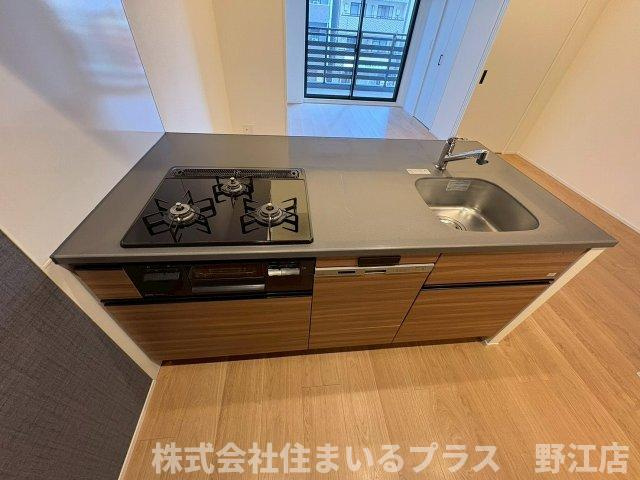 アプリーレ大阪城北のキッチン