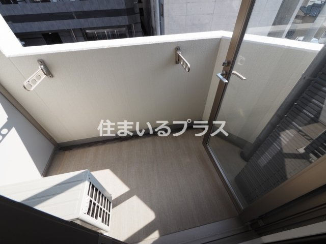 エスリードレジデンス都島デュオのバルコニー