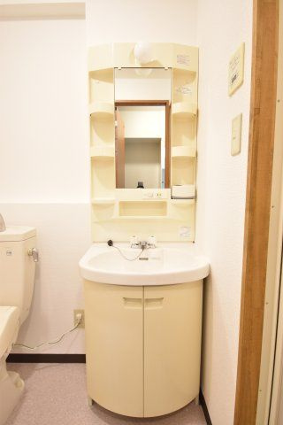 ドミール桜川の洗面所