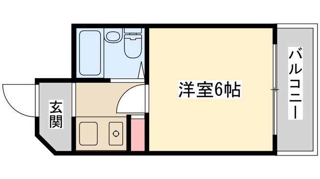【間取り】 | パシフィック北野