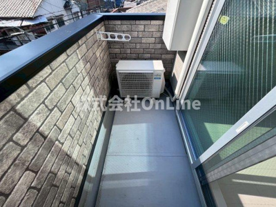 【バルコニー】 | TATERUApartment加美鞍作2丁目A棟