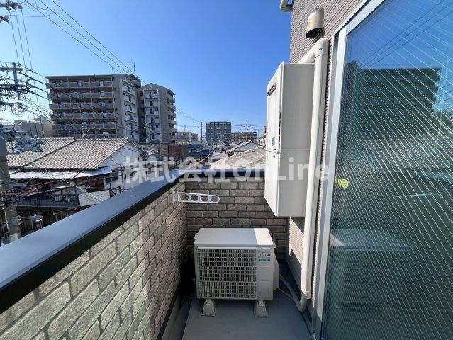 【バルコニー】 | TATERUApartment加美鞍作2丁目A棟