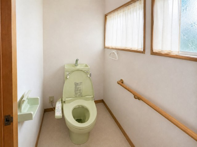 宮野上一戸建てのトイレ