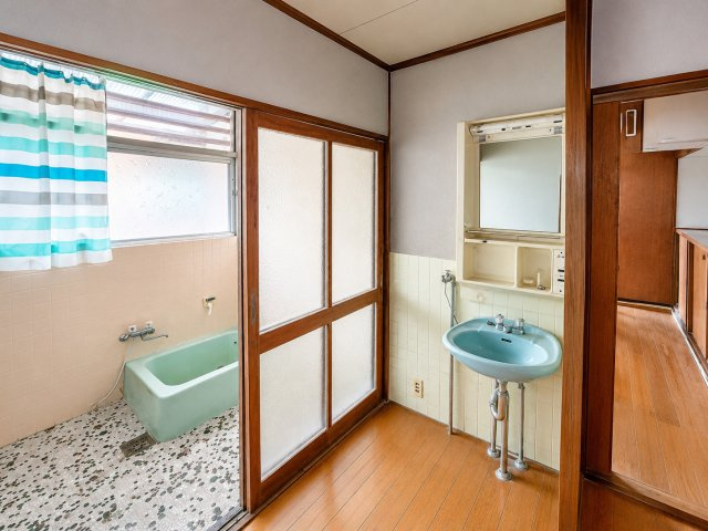 宮野上一戸建ての独立洗面台