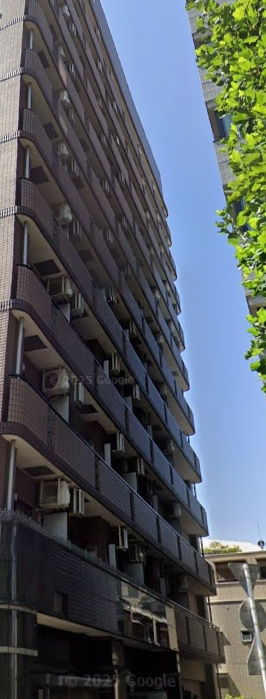グリフィン横浜・桜木町参番館のバルコニー
