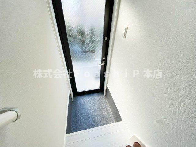 パティオ梅ヶ丘の玄関
