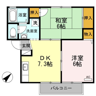 【間取り】 | フジハイツ