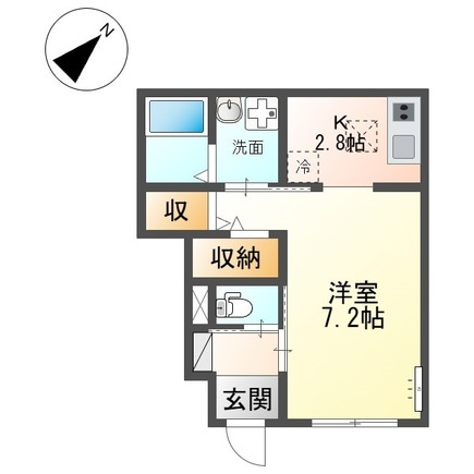 【間取り】 | (仮称)吹田市新芦屋新築アパート