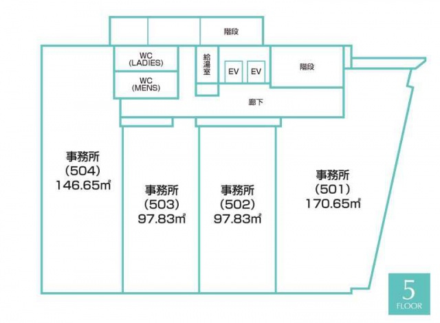 サンテラス三河安城の間取り