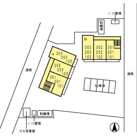 シュテルンビルトの区画図