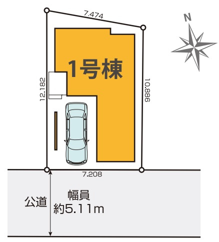 清瀬市野塩14期　全1棟　1号棟